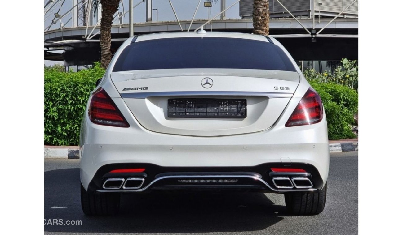 مرسيدس بنز S 550 4.7L-8 Cyl-with S-63 Kit -Full Option-Clean Title-Bank finance Facility