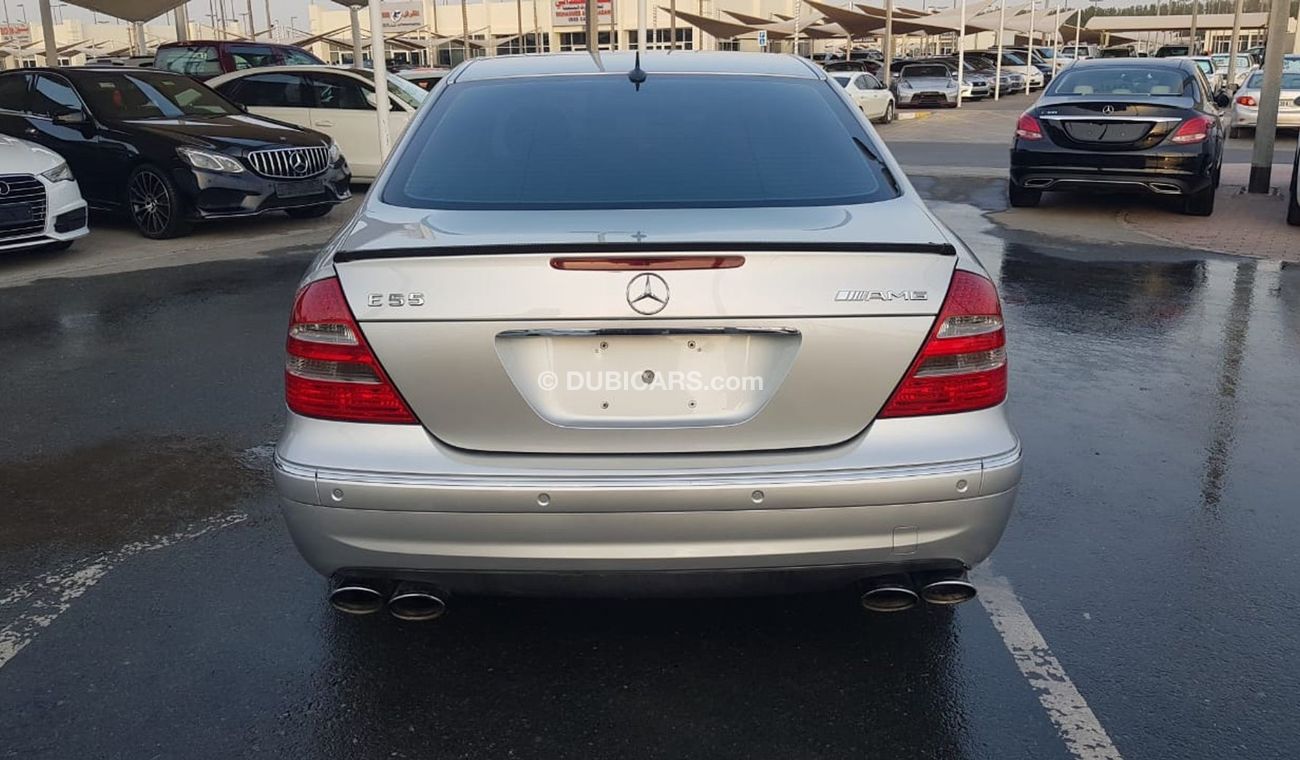 Mercedes-Benz E 55 AMG Mercedes Benz E55 model 2005 japan car prefect condition full option low mileage