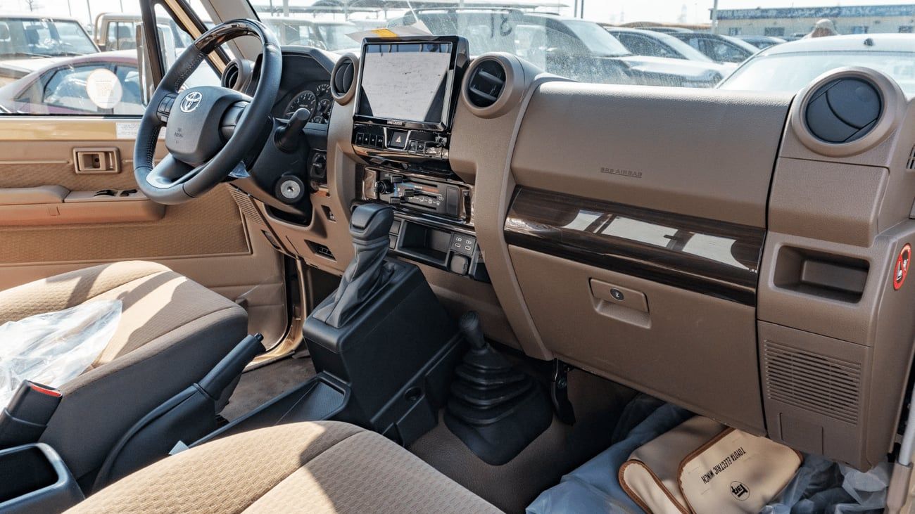 Toyota Land Cruiser 70 TLCSC ECTCGA001 – 2026 Toyota LC79 Single Cab Pick Up - 4.0L Petrol Auto Beige with Beige  Interior