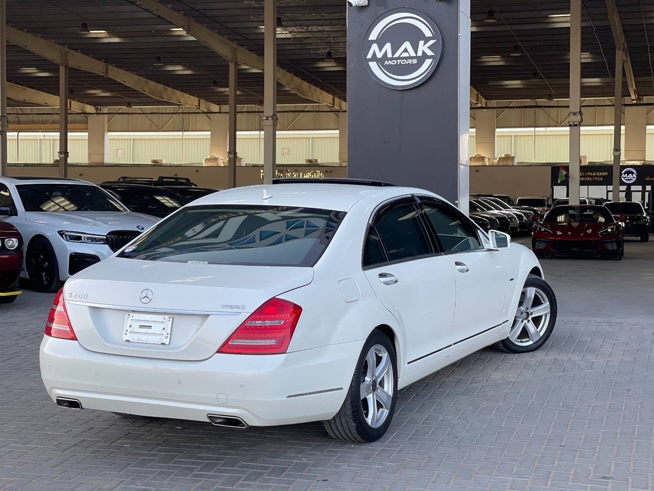 مرسيدس بنز S 400 S400 ماشي فقط 48000