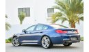 بي أم دبليو 640 M Kit Gran Coupe - Fully Loaded! - Impeccable Condition! - Only AED 2,037 Per Month! - 0% DP