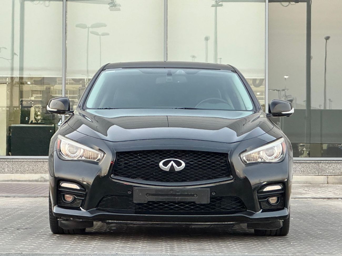 Infiniti Q50 3.0T Sport Black Edition INFINITI Q50 2017 GCC V6t ACCIDENT FREE // PEREFCT CONDITION // FULL OPITIO