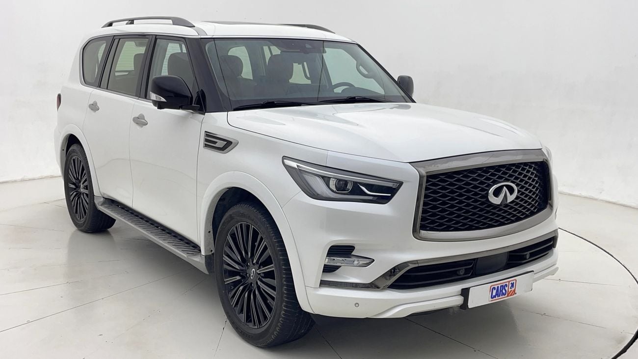 Infiniti QX80 Luxe 7st 5.6L 2023 LUXE | AED 2421/Month | 0 DP | 30 Day Return | Warranty | Service History