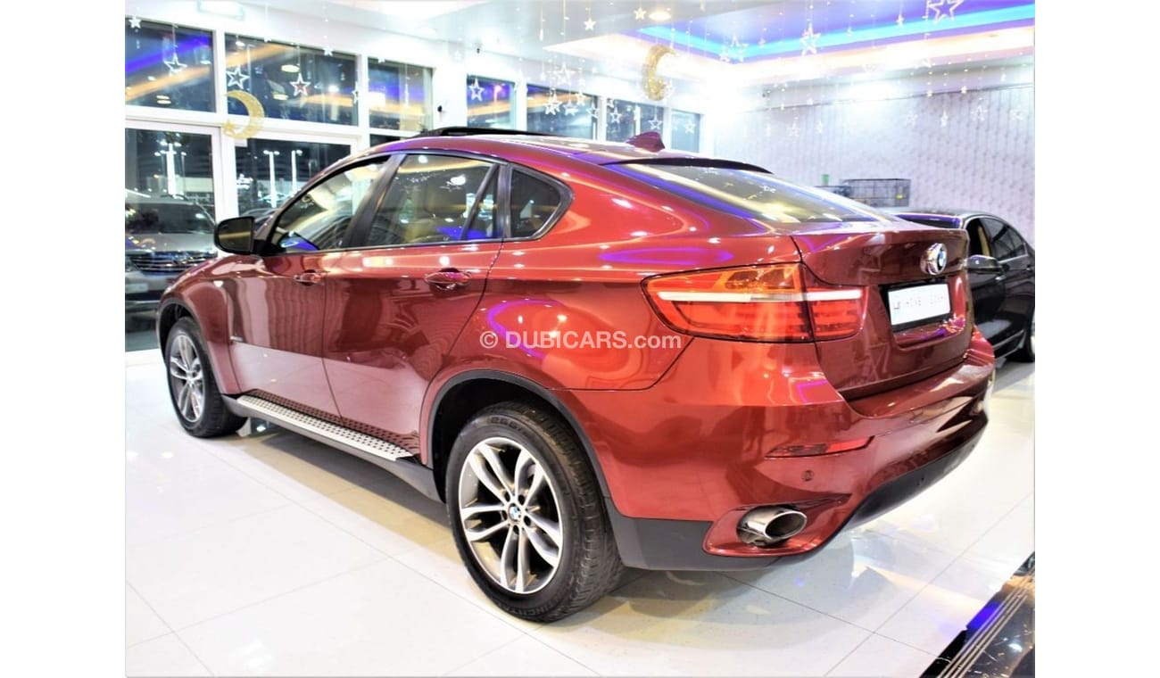BMW X6 ( ONLY 53000KM ) AMAZING BMW X6 2014 Model!! in Maroon Color! GCC Specs