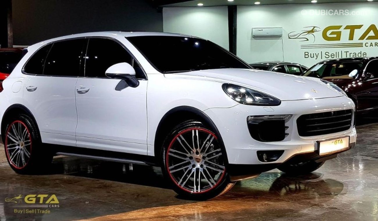 Porsche Cayenne S 2016 Porsche Cayenne S, Agency Warranty, Full History, GCC