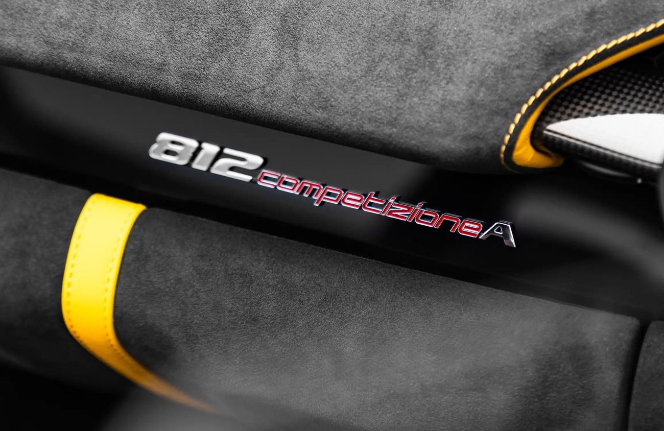 فيراري 812 كومبيتيزون 6.5L V12 Naturally Aspirated Engine