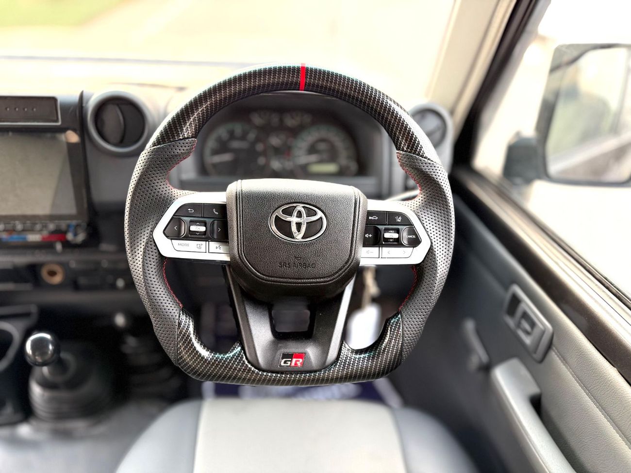 Toyota Land Cruiser Toyota landcruise pickup 2018Model Modified 2024Diesel engine 4.5 1VD colour Grey Transmission Manua