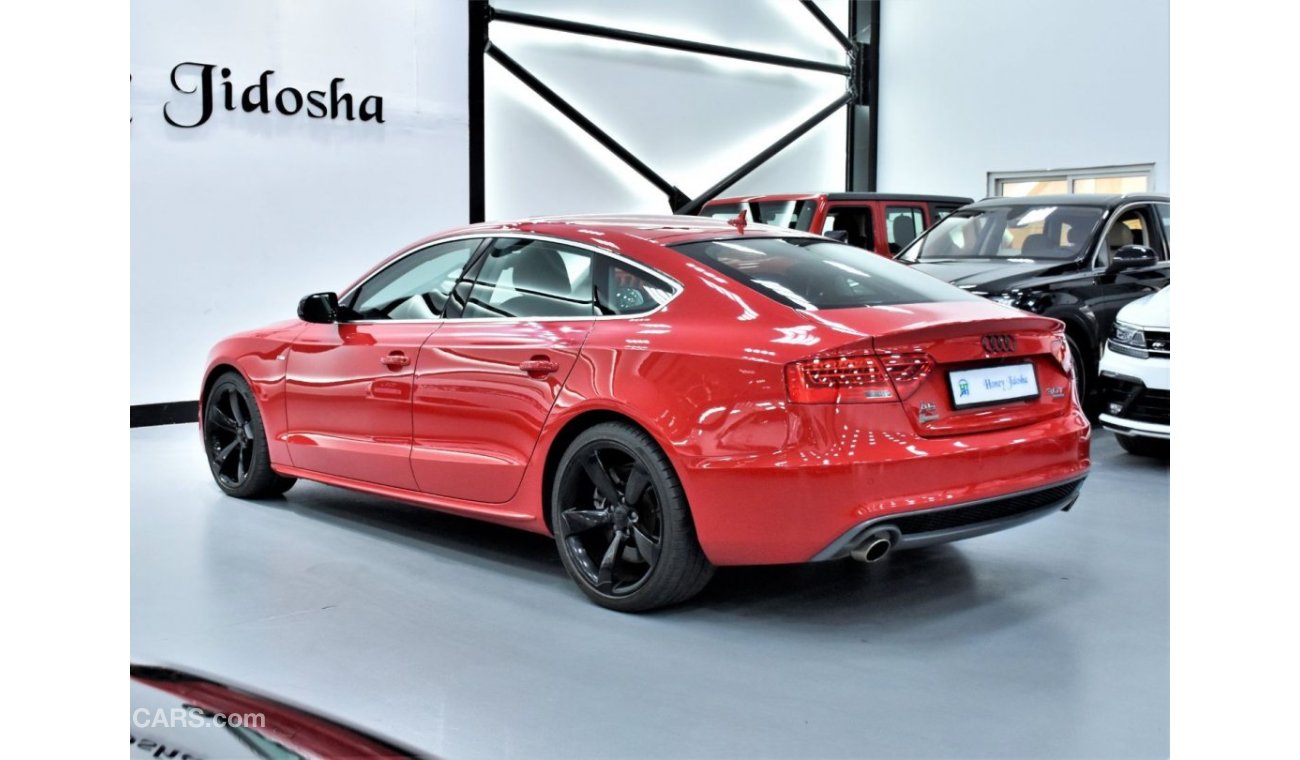 Audi A5 EXCELLENT DEAL for our Audi A5 S-Line 3.0T QUATTRO 2013 Model!! in Red Color! GCC Specs