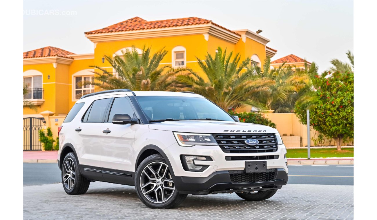 Ford Explorer AED 2,037 Per Month | 0% DP | Immaculate Condition with Full Service History