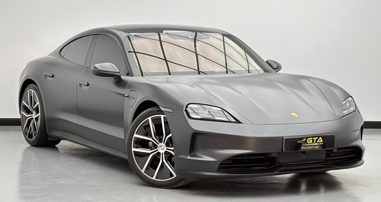 بورش تايكان 2025 Porsche Taycan, Jan/2027 Porsche Warranty, Excellent Condition, GCC