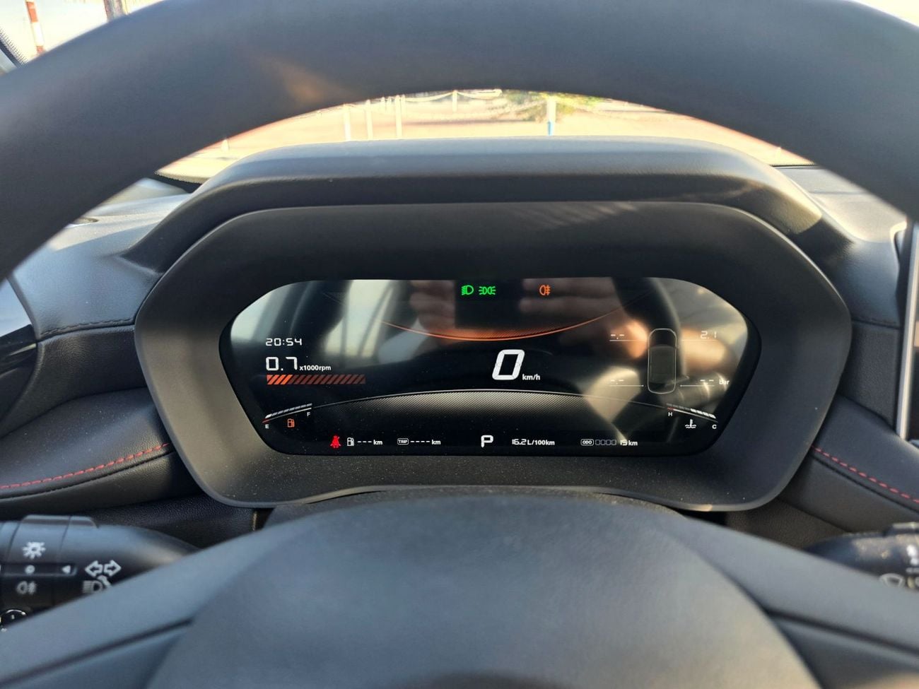 أم جي 5 MG 5 LUXURY 180DVVT  1.5L A/T FWD White Color 2025 Model