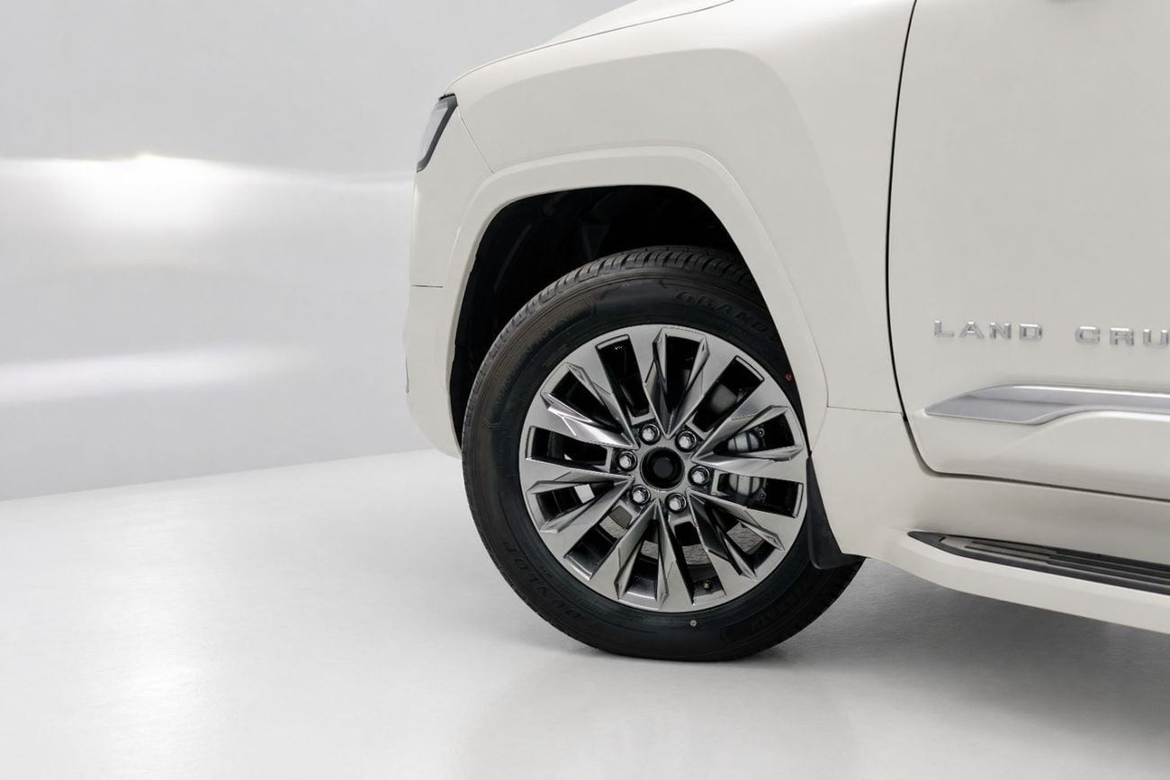 Toyota Land Cruiser VX LC300 3.3L - White Pearl Inside Black | Export Only