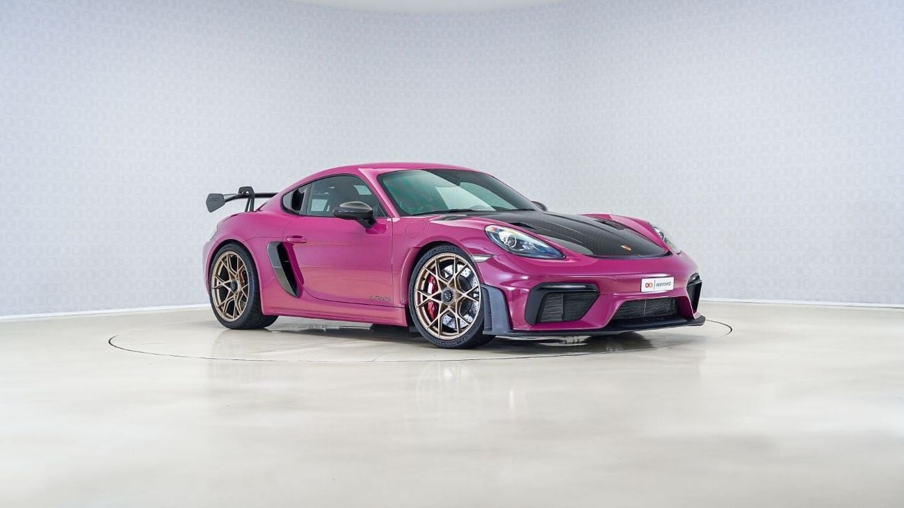 Porsche Cayman Special Offer | AED 11,675 PM | Warranty March 2027 | GCC | 2023 Porsche Cayman - GT4 RS Weissach