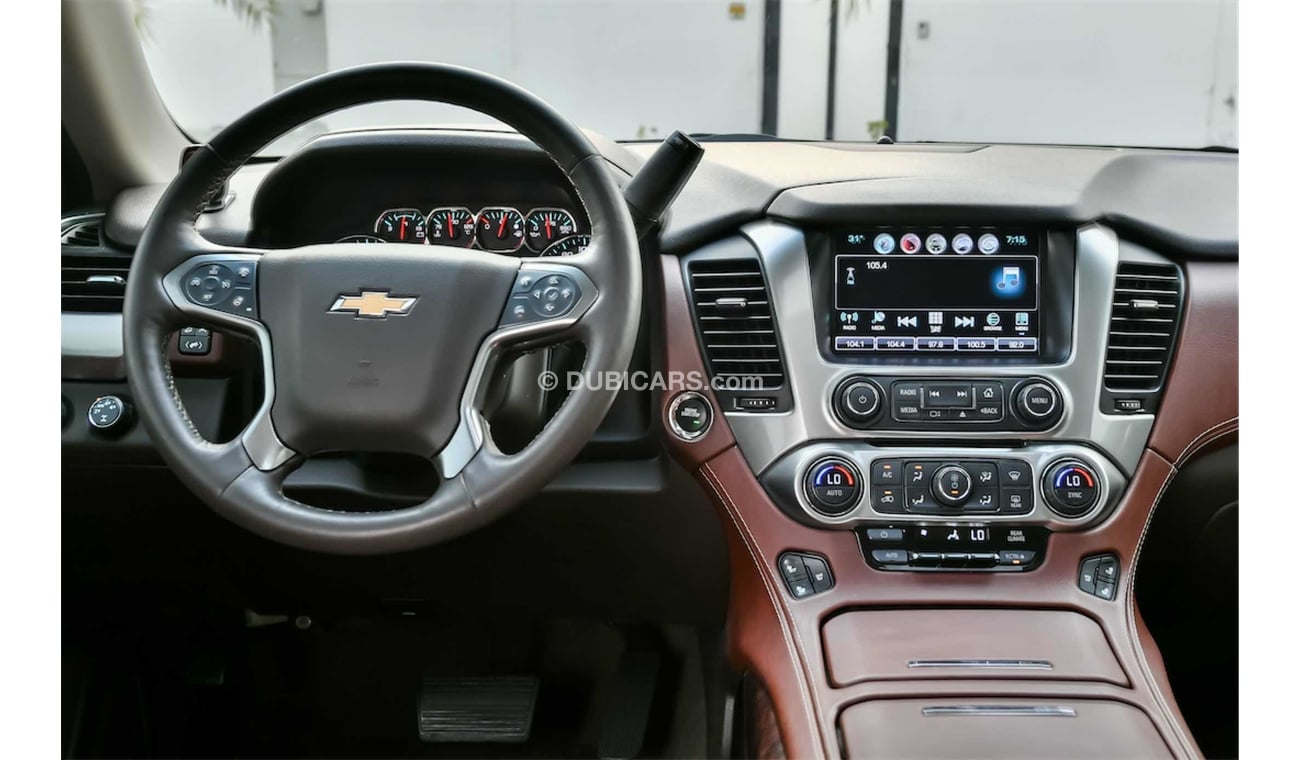 Chevrolet Tahoe LTZ Black Edition - AED 2,918 Per Month - 0% DP