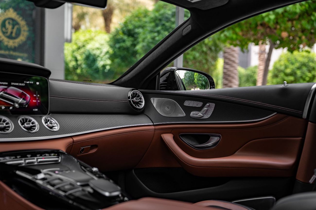 Mercedes Benz AMG GT 53 Night package 2 keys Under warranty and service contract from Gargash