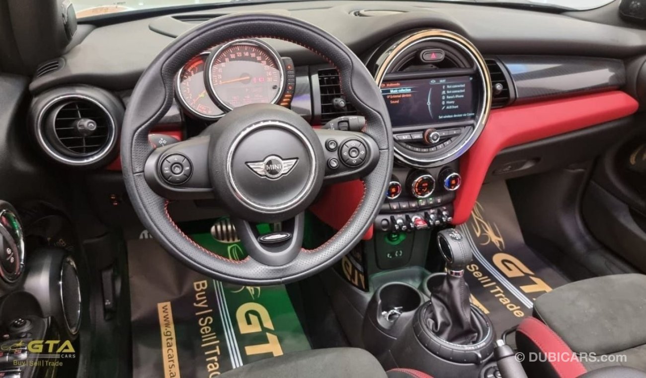 ميني كوبر 2016 Mini Cooper JCW Convertible, Full Service History, GCC