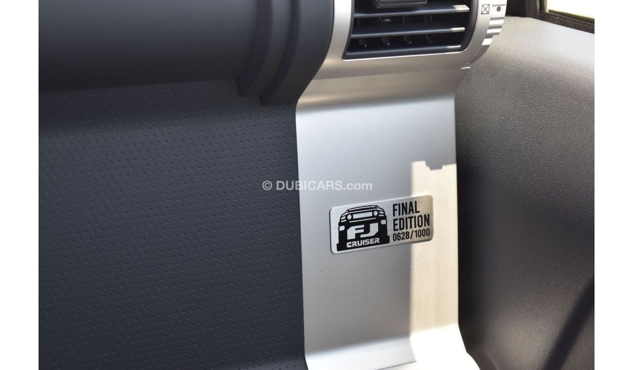 Toyota FJ Cruiser 2023 MODEL FJ CRUISER FINAL EDTION WITH CRAWL CONTROL AND COMPRESSOR