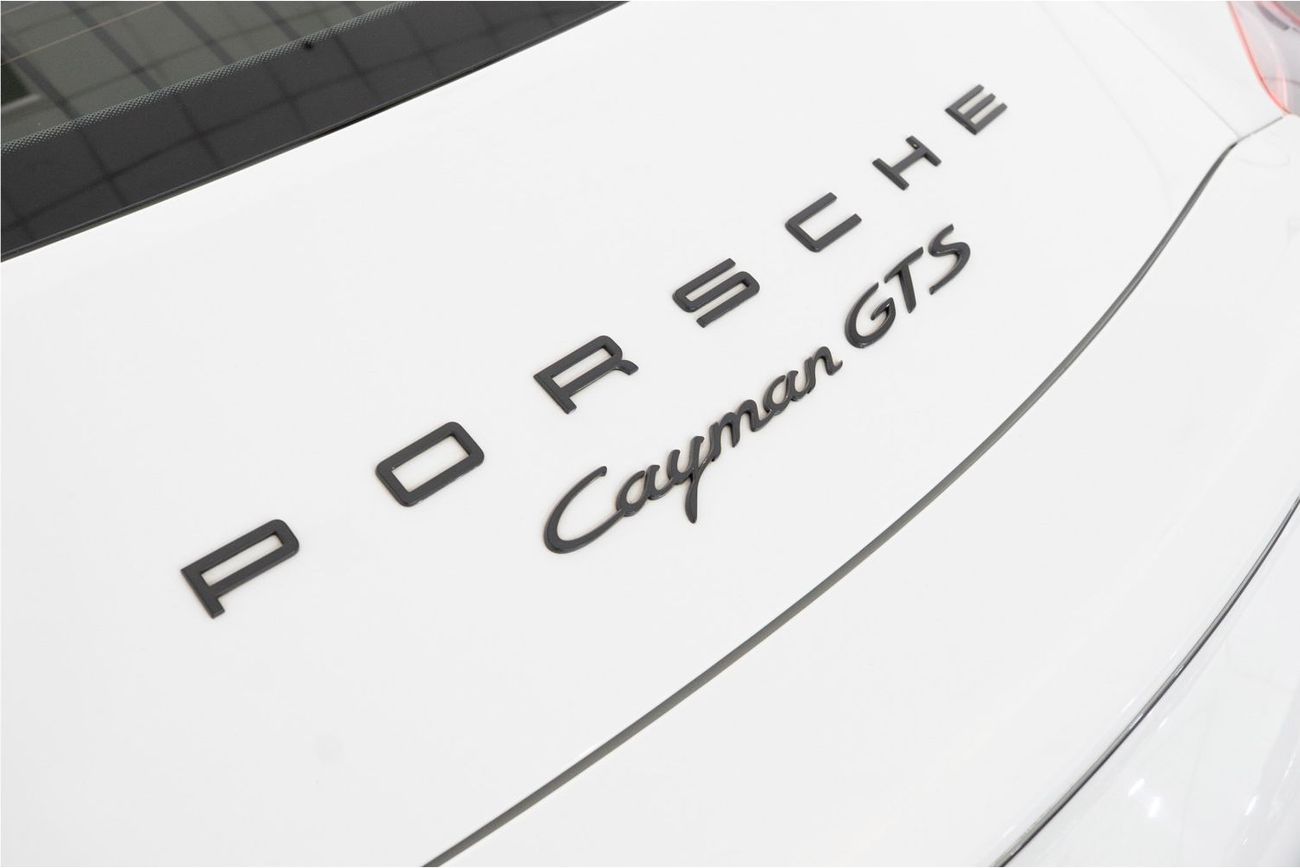 Porsche Cayman GTS 3.4L