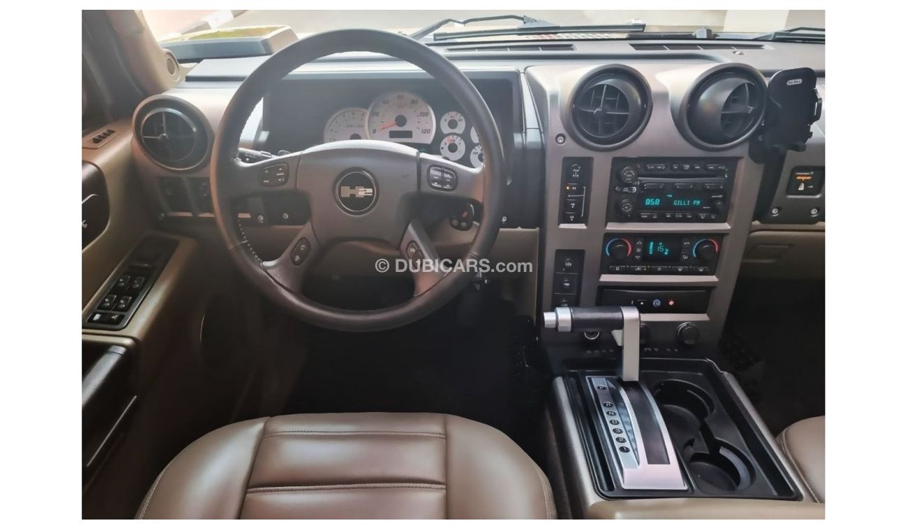 Hummer H2 6.0L-8 Cyl-4WD-excellent condition-GCC Specs