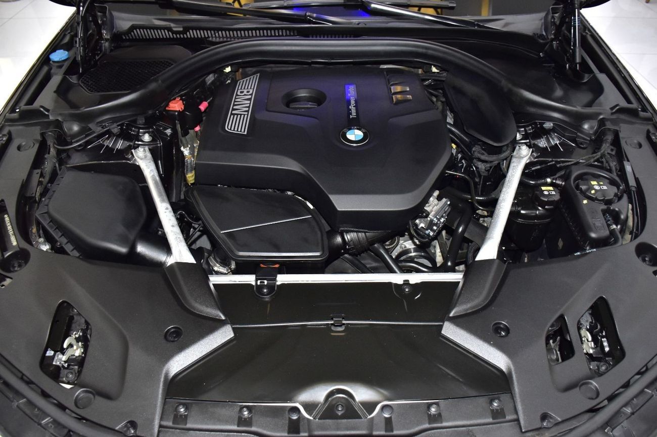 بي أم دبليو 520i EXCELLENT DEAL for our BMW 520i ( 2020 Model ) in Grey Color GCC Specs