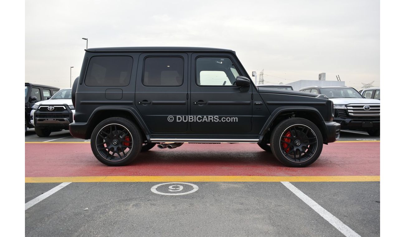 Mercedes-Benz G 63 AMG BLK ED. - 4L V8 - MATT BLK_RED - EURO SPEC - MY22 (LOCAL OFFER)