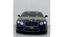 Bentley Continental GT 2015 Bentley Continental GT V8 S, Warranty, Service History, Low KMs, GCC