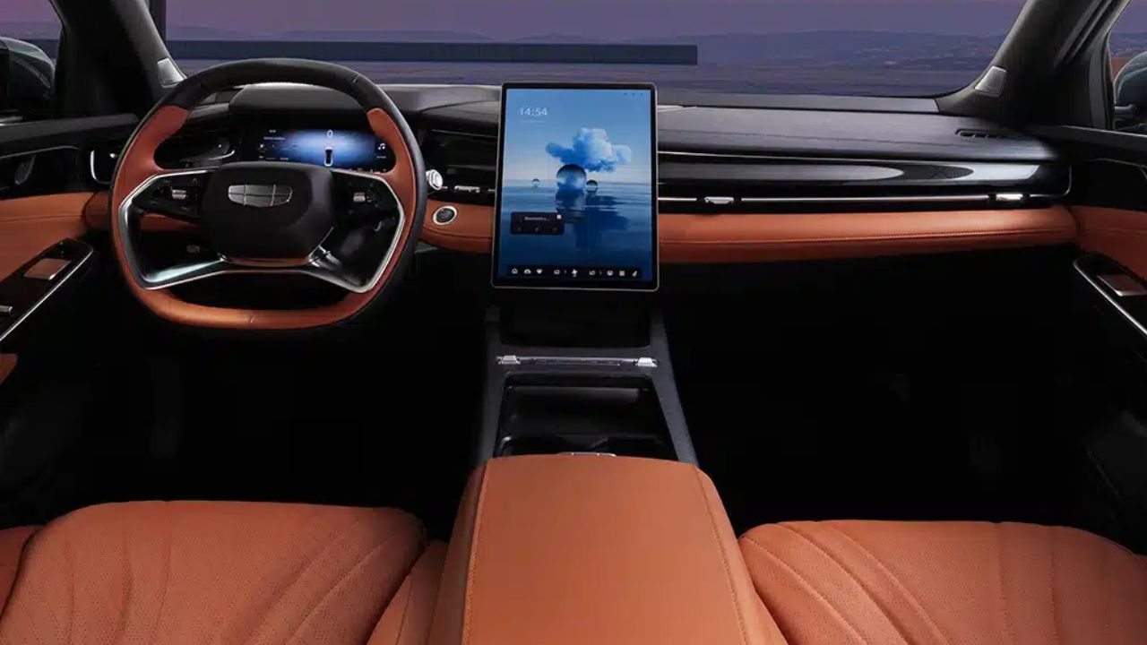 جيلي بريفيس interior - Cockpit