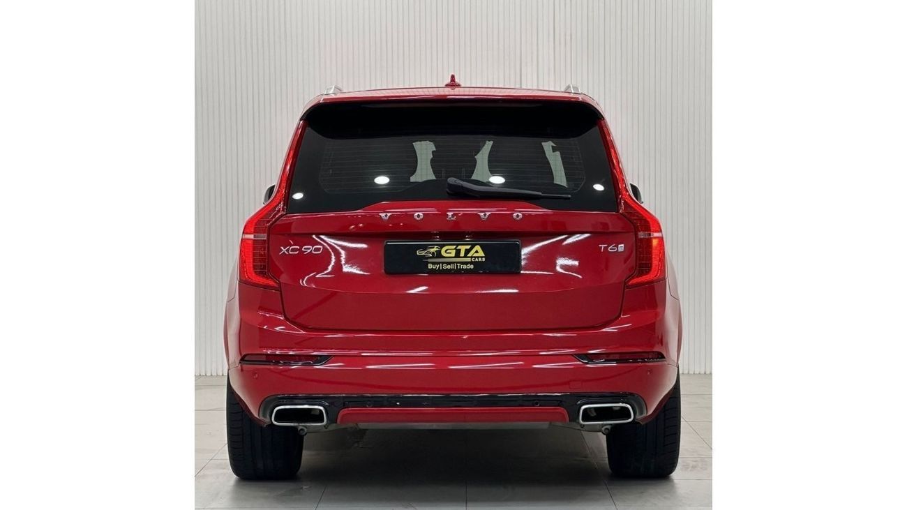 فولفو XC 90 R ديزاين 2017 Volvo XC90 T6 R-Design 7 Seater, Full Volvo Service History, Low Kms, GCC