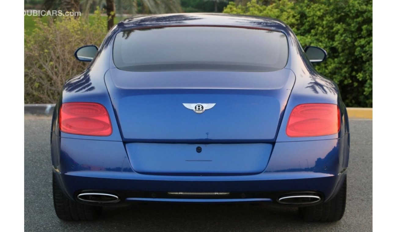 Bentley Continental GT Bentley continental GT 2013 GCC full option perfect condition 12 cylinder