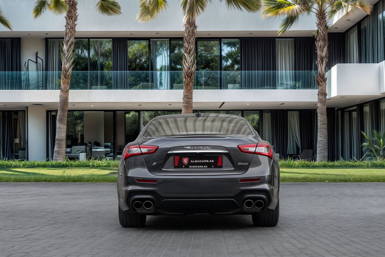 مازيراتي جيبلي Ghibli GranSport | 2,527 P.M | 0% Downpayment | Agency Warranty | Al Tayer Service History