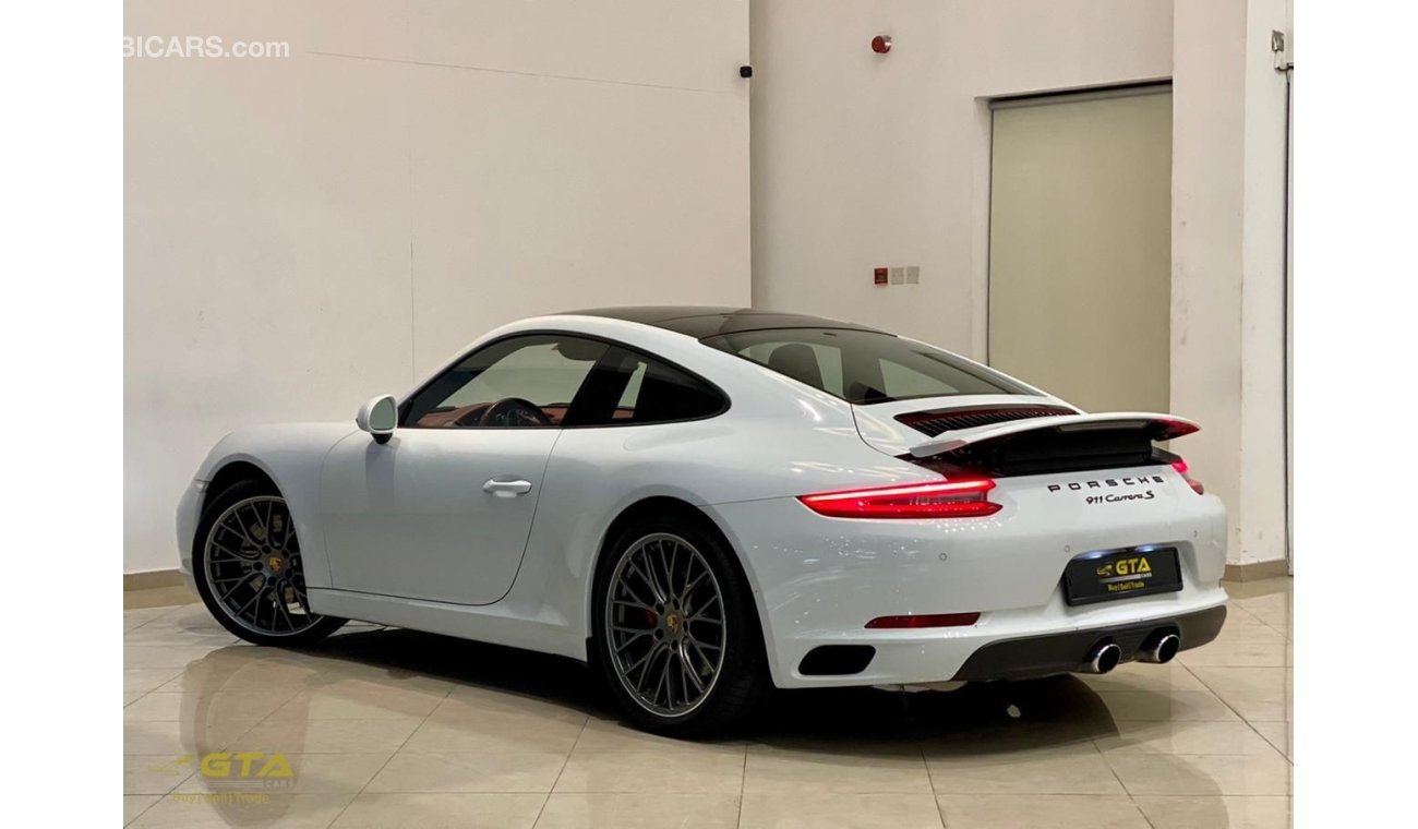 Porsche 911 S 2017 Porsche 911 Carrera S, Porsche Warranty-Full Service History, GCC