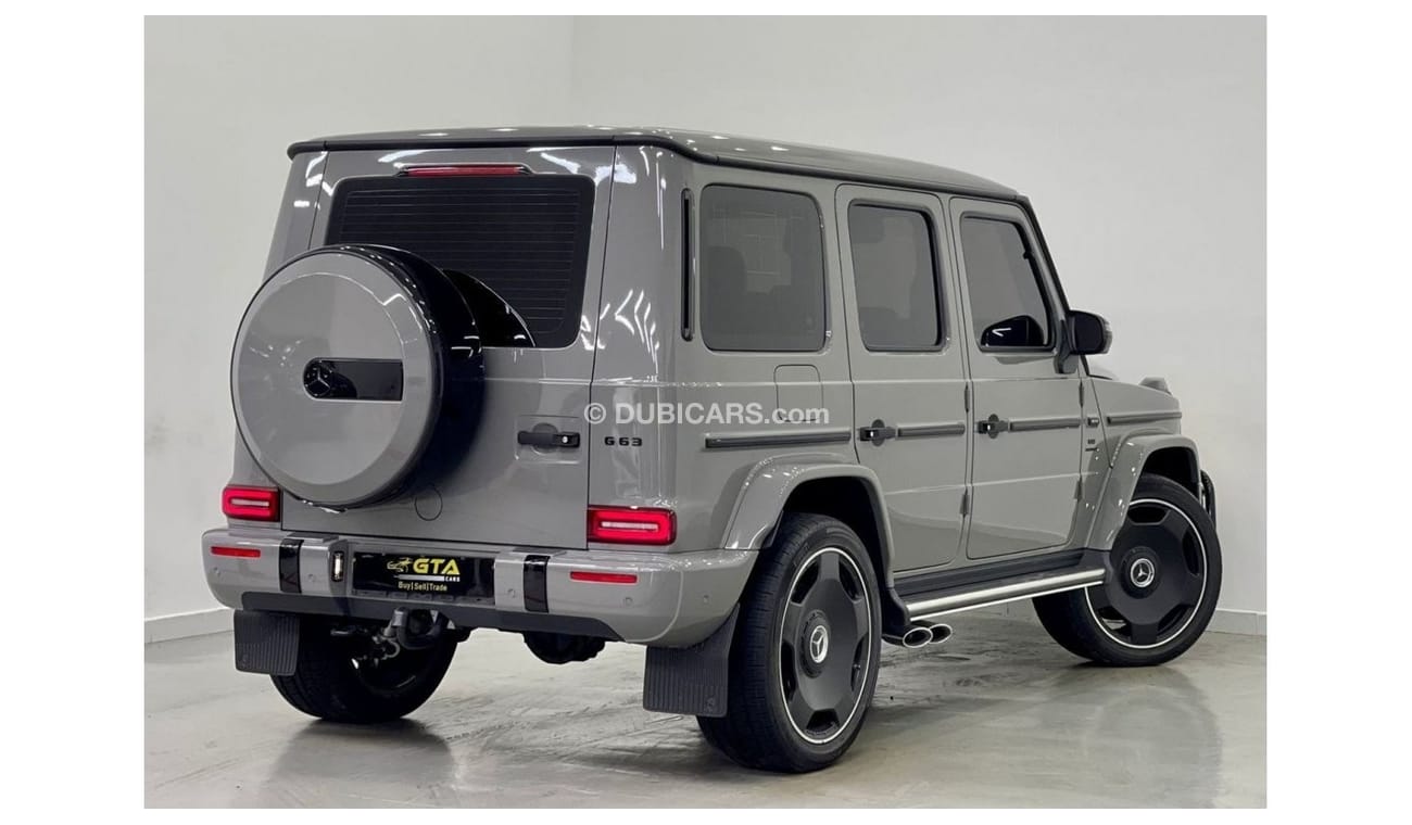 Mercedes-Benz G 63 AMG Std 2022 Mercedes G 63 AMG (Double Night Package), 12/2027 Agency Warranty + Service Contract, GCC