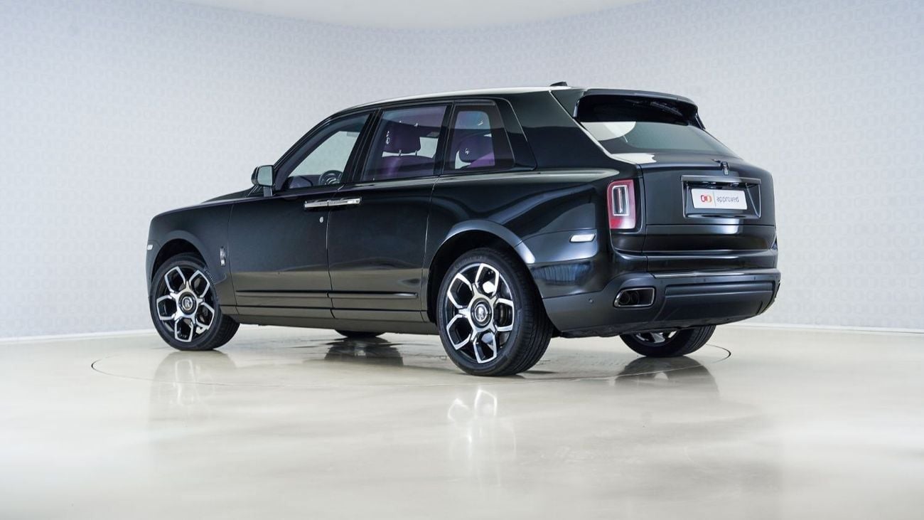 رولز رويس كولينان Cullinan Black Badge | AED 20,519 PM | Warranty - Service June 2026 | GCC