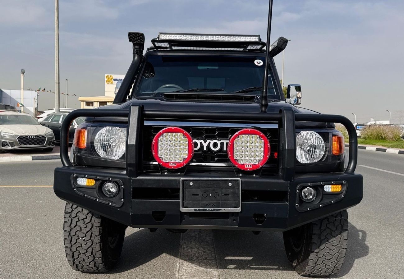 Toyota Land Cruiser Pick Up DOUBLE CABIN PICKUP | AWNING ROOF SIDE CAMPING TENT | RHD | 2018 | 4.5L DIESEL ENGINE | AIR SNORKEL