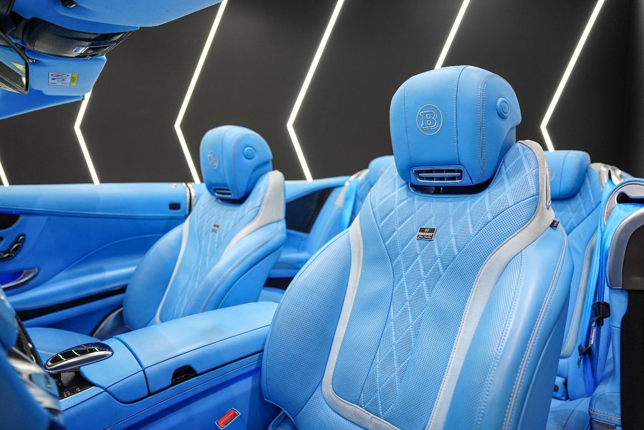 Mercedes-Benz S 500 Std 4.7L Cabriolet, Special Edition, BRABUS KIT, Very Low KM, GCC Spec!!