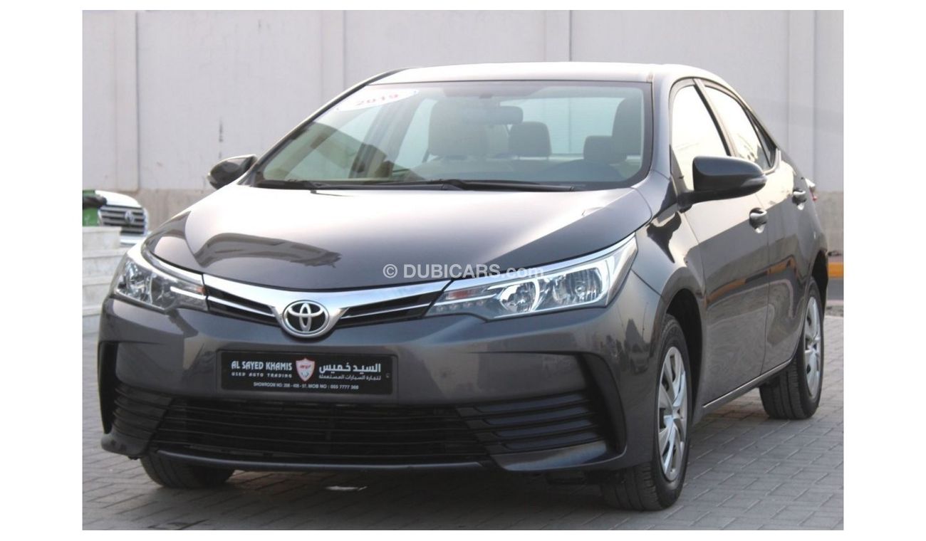 Toyota Corolla SE Toyota Corolla 2019 GCC, in excellent condition, without accidents