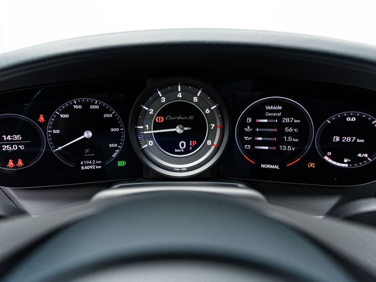 بورش 911 2022 Porsche Turbo S, 3.8L F6, 4WD, 640 bhp, 8 Speed Automatic (PDK)