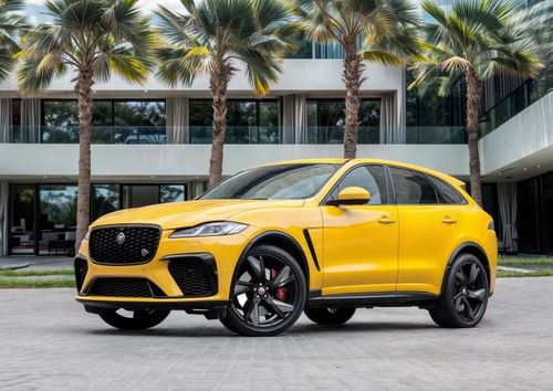 جاكوار F بيس SVR F-Pace SVR | 4,407 P.M | 0% Downpayment | Jaguar Warranty + S/Contract!