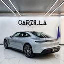 Porsche Taycan Base AED 5,287/ Monthly | 0% Down Payment | Porsche Taycan 2021 | Silver Exterior