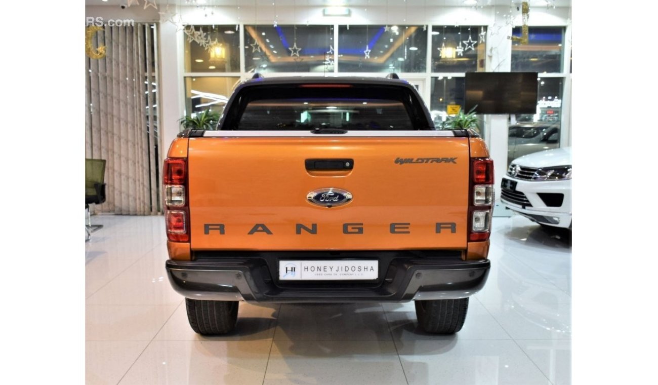 Ford Ranger EXCELLENT DEAL for our FORD Ranger 4x4 WILDTRAK 2017 Model!! in Orange Color! GCC Specs