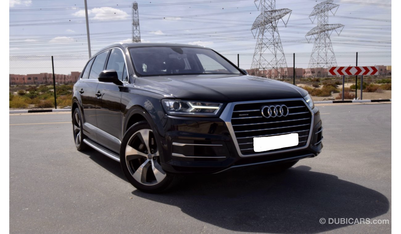 Audi Q7 45 TFSI Quattro 2016 Model GCC Specs