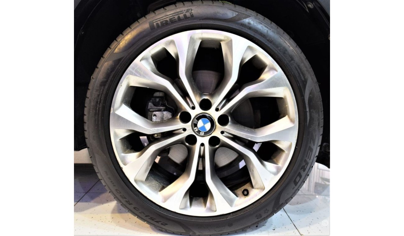 بي أم دبليو X6 AMAZING BMW X6 X-Drive 35i 2015 Model!! in White Color! GCC Specs