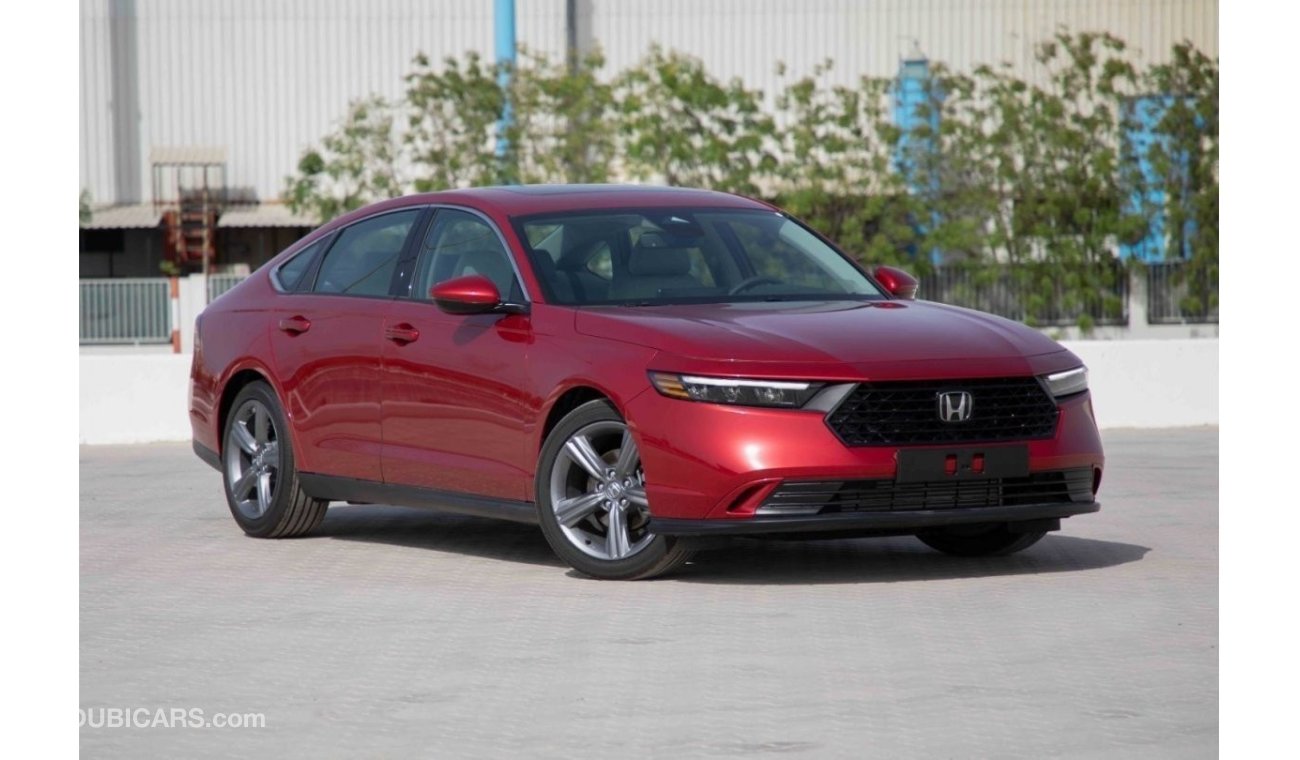 Honda Accord 2023 Honda Accord 1.5T EX - Radiant Red inside Grey