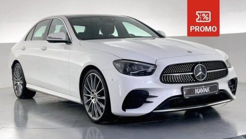 مرسيدس بنز E300 Premium (AMG Line) | سنة ضمان مجانية | نسبة التمويل 1.99% | خالية من أضرار الفيضانات