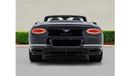 بنتلي كونتيننتال GTC 6.0L 6.0 W12 GTC Speed Convertible RIGHT HAND DRIVE