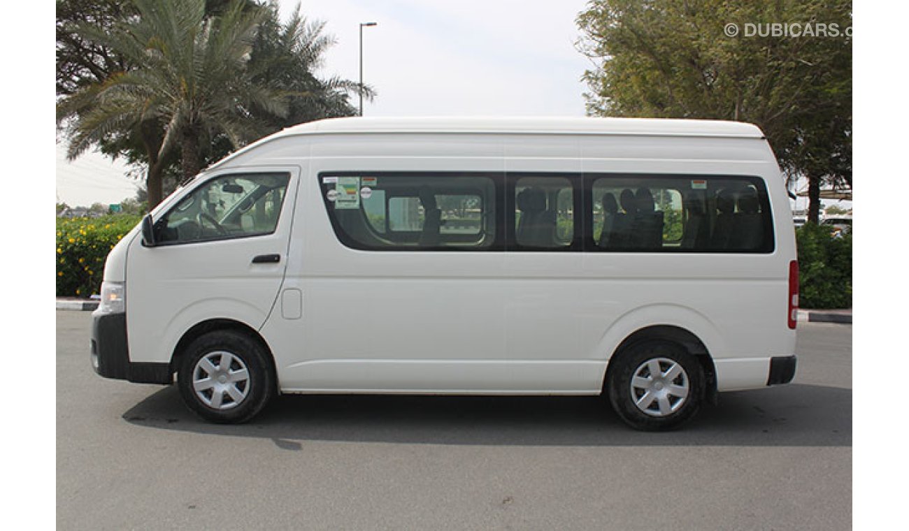 تويوتا هاياس TOYOTA HIACE GL 13 Str HI ROOF 2.7L PETROL , M/T MY2018