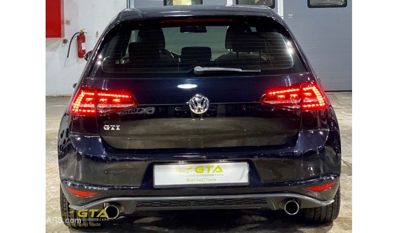 فولكس واجن جولف 2015 Volkswagen GTI, Warranty, Full VW History, GCC, Low Kms