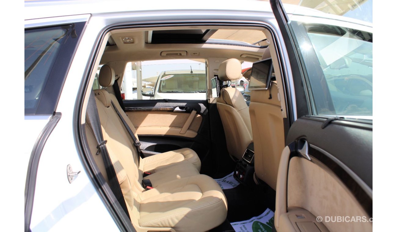 Audi Q7 ACCIDENTS FREE - GCC - FULL OPTION - CAR IS IN PERFECT CONDITION INSIDE OUT