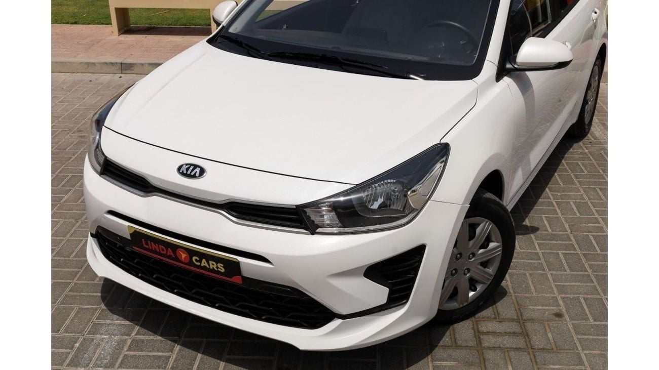 Kia Rio Kia Rio 2021 GCC under Agency Warranty with Flexible Down-Payment.