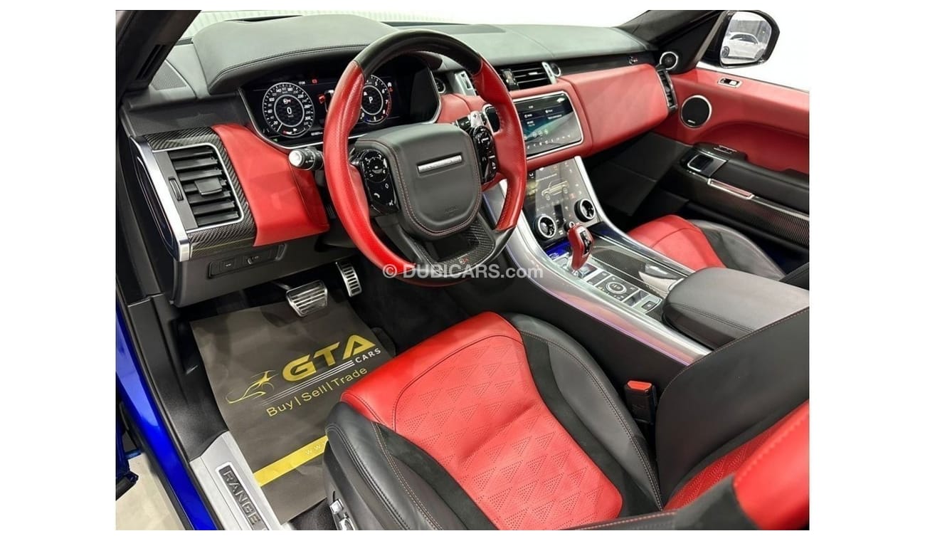 Land Rover Range Rover Sport *Like New* 2020 Range Rover SVR, Oct 2024 Range Rover Warranty + Service Contract, Low Kms, GCC Spec